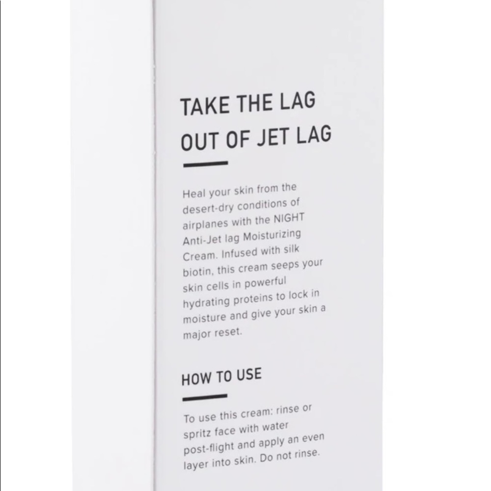 Night Jet Lag Moisturizer